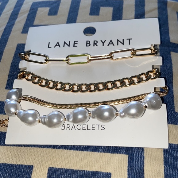 Brand New with Tags Lane Bryant Set of 4 Bracelets - Picture 2 of 3